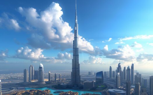 living beside burj khalifa