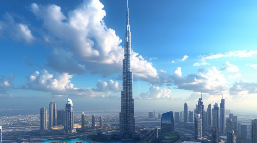 living beside burj khalifa